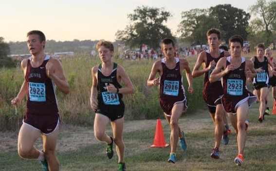 Jenks boys in action at the Southlake Carroll Invitational in Texas